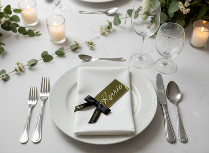 Personalised Vinyl for Wedding Place Names - Wedding guest name vinyl/titles. Fully customisable